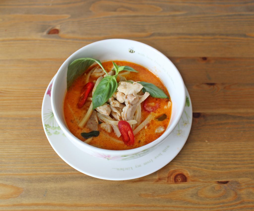 Red curry chicken (Gluten free)